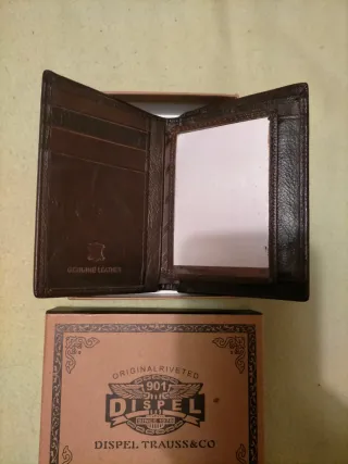 Billetera de piel Dispel hombre