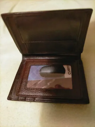 Billetera de piel Dispel hombre