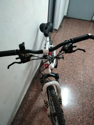 Bicicleta Montaña 26 Blanca