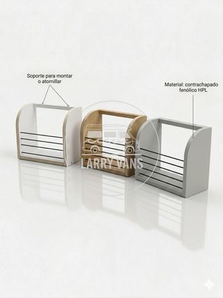 Revistero Bolsillero Camper Contrachapado HPL