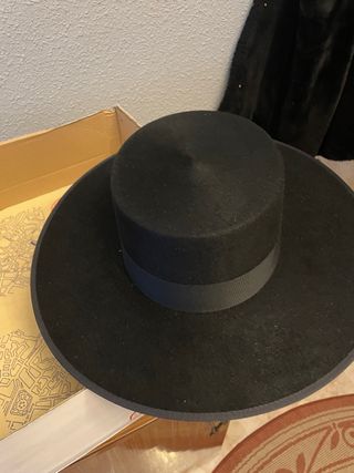 Sombrero Cordobés Rusi Negro
