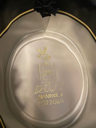 Sombrero Cordobés Rusi Negro