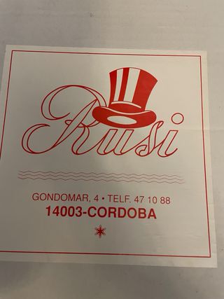 Sombrero Cordobés Rusi Negro