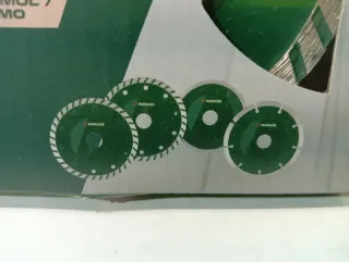 Lote 6 125mm Discos Diamante Parkside