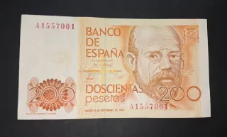 Billete 200 pesetas 1980 Banco de España
