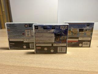 3 juegos nintendo DS