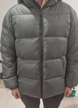 Abrigo Tommy Hilfiger verde