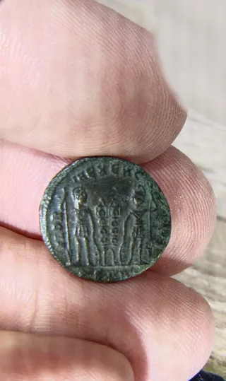Lote 2 Follis Monedas Romanas