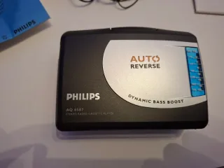 Philips AQ6587 Reproductor Cassette Radio AM/FM