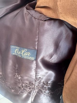 Chaqueta de pelo natural