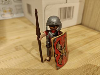 Playmobil Romano con Escudo y Lanza