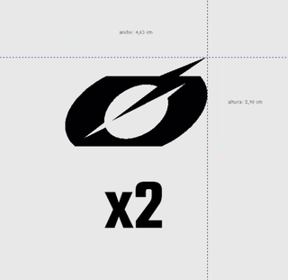 Pegatinas personalizadas vinilo O'Neal