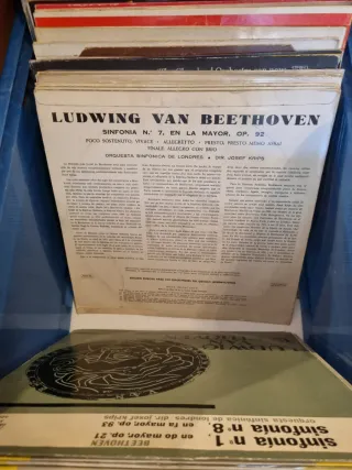 Lote de 34 vinilos música clásica