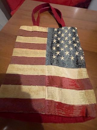 Borsa stoffa Route 66 USA