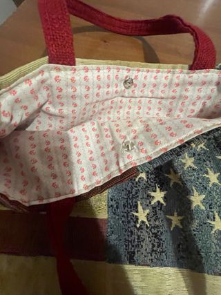 Borsa stoffa Route 66 USA