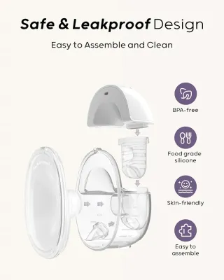 Sacaleches Eléctrico Nuliie DUO Manos Libres