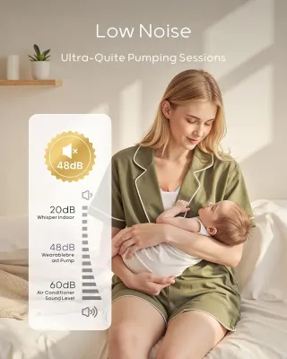 Sacaleches Eléctrico Nuliie DUO Manos Libres