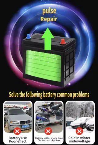 Cargador Batería Coche 12V 2AH-50AH