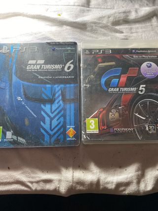 Juegos PS3 Gran Turismo 5 y 6