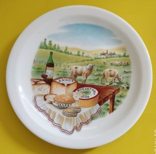 Vajilla La Ronde des Fromages