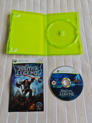 BRUTAL LEGEND - XBOX 360 - PAL EUR - Buen estado