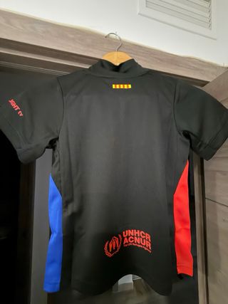 Conjunto Camiseta y Pantalón Corto Nike FC Barcelo