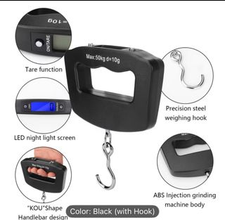 Balanza Digital para Maletas – 50 kg / 110 lb