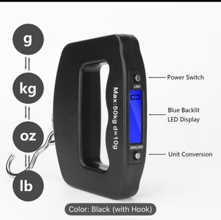 Balanza Digital para Maletas – 50 kg / 110 lb