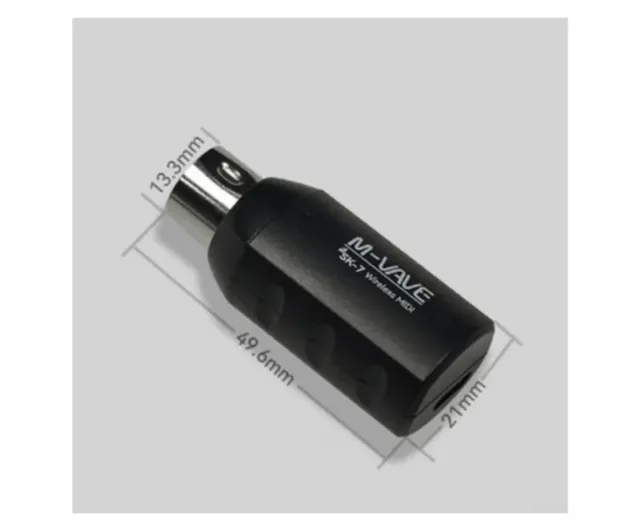 M-VAVE SK7 Adaptador MIDI Inalámbrico