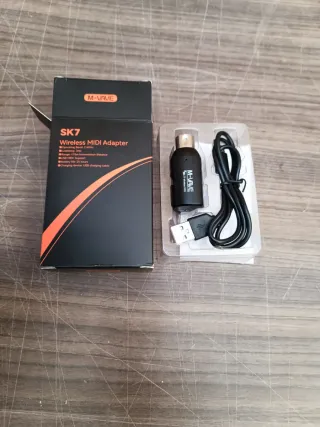 M-VAVE SK7 Adaptador MIDI Inalámbrico