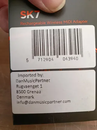 M-VAVE SK7 Adaptador MIDI Inalámbrico