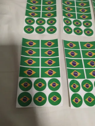 Pegatinas Bandera Brasil