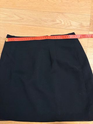 Minigonna elegante nera