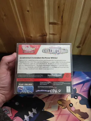 Caja Pokémon Stellar Crown Inglés