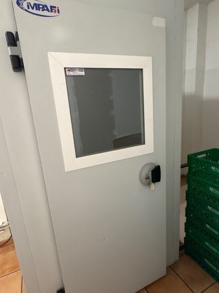 Cámara de carne industrial