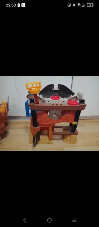 Isla y Barco Pirata Imaginext