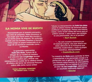 Monstruos De Universal La Momia cómic Moztros