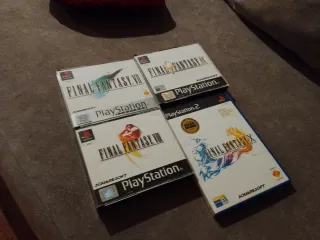 Final Fantasy VII, VIII, IX y X PS1/PS2