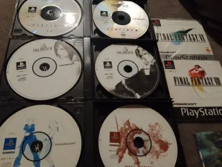 Final Fantasy VII, VIII, IX y X PS1/PS2
