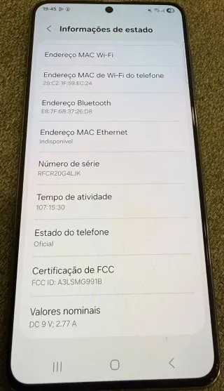 Samsung Galaxy S21 5G Preto