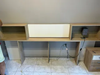 Cabecero de cama de madera