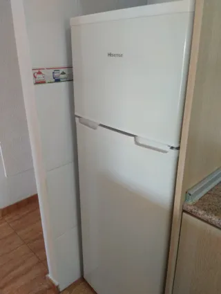 Frigorífico Hisense blanco