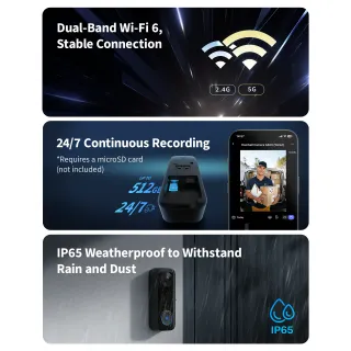 Timbre con cámara Aqara G400