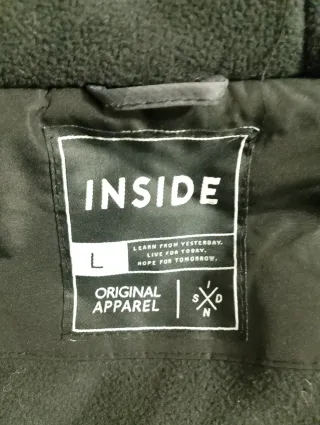 Chaqueta INSIDE camuflaje gris y verde Talla L