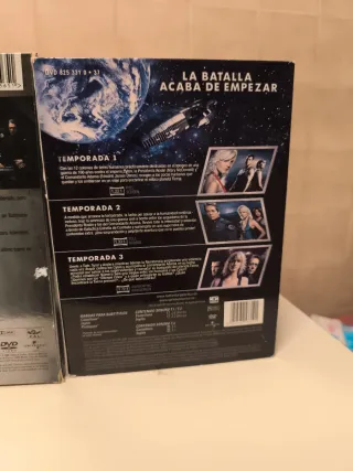 Battlestar Galáctica. DVD Temp 1 a 4