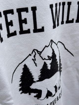 Sudadera Pull&Bear Feel Wild Talla S