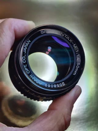 Pentax-M SMC 50mm 1:1.4 bayoneta K