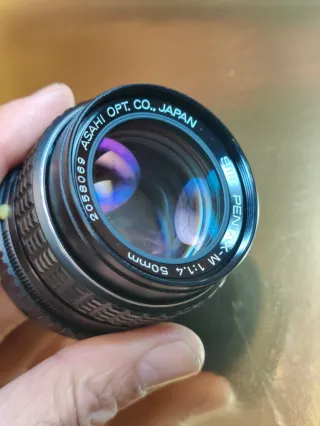 Pentax-M SMC 50mm 1:1.4 bayoneta K