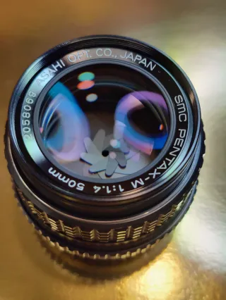 Pentax-M SMC 50mm 1:1.4 bayoneta K