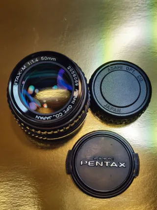 Pentax-M SMC 50mm 1:1.4 bayoneta K